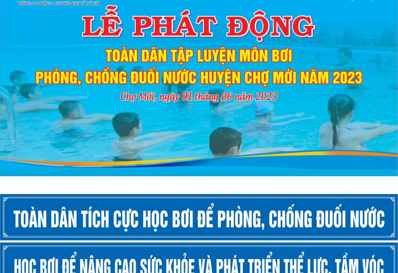 lễ phát động bơi lội